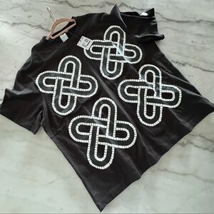 Puma xPronounce Graphic Short Sleeve T-Shirt Black Knot Size XXL NWOT Streetwear